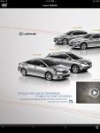GQ Lexus Ad Landing Page in App